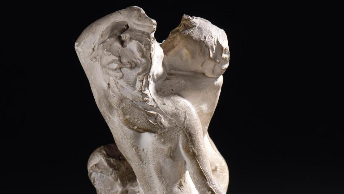 Auguste Rodin (1840-1917), Deux bacchantes s’enlaçant ou La Faunesse et la Nature... Focillon - Baltrusaitis : histoire de l’art et affaire de famille