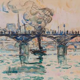 Le pont des Arts vu par Signac - Après-vente
