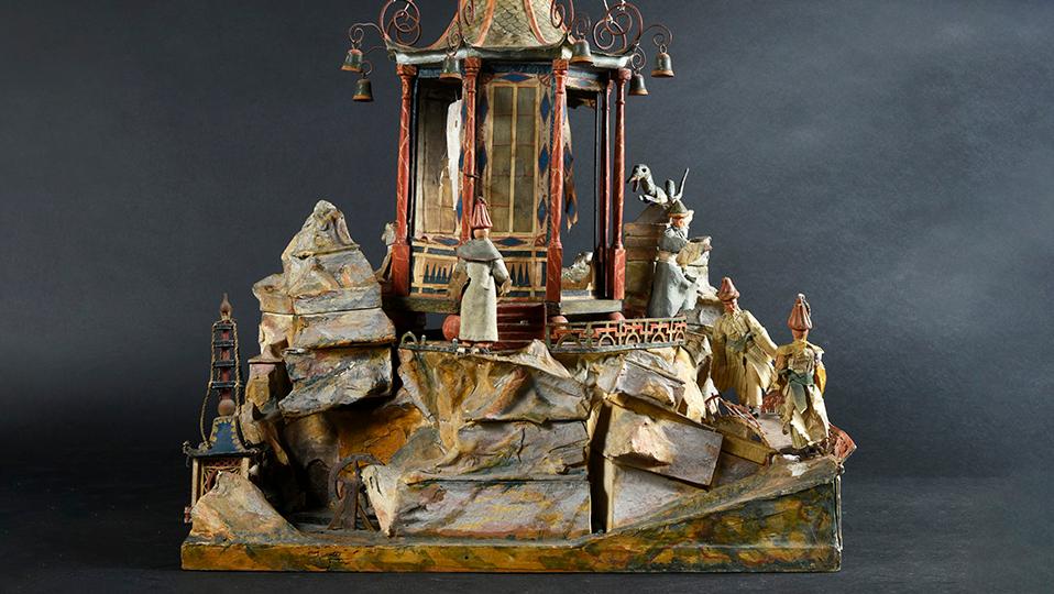 45 080 €Atelier d’architecture de Pierre Rousseau, Paris, vers 1770-1780, maquette... Cote : les maquettes architecturales