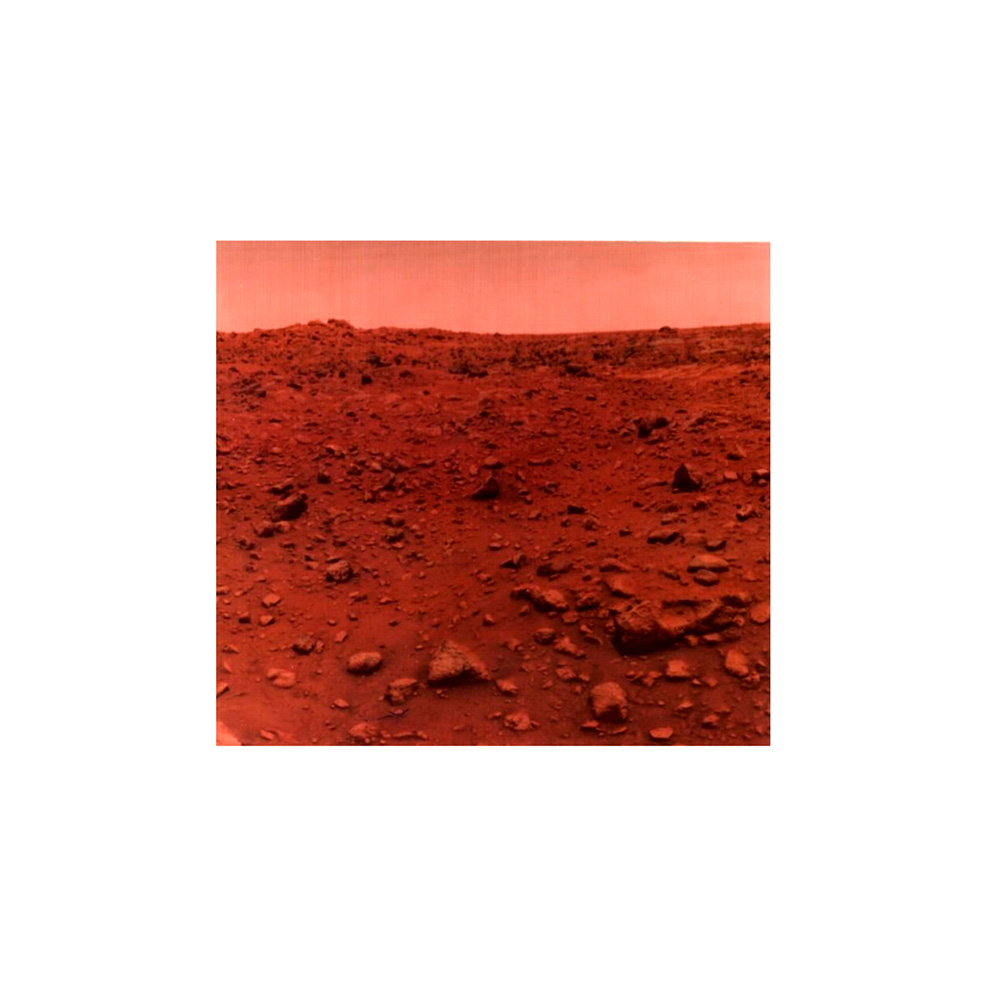 650 €Nasa, photographie en couleur de la planète Mars transmise par le vaisseau Viking 1, le 21 juillet 1976, 20,2 x 25,6 cm.Online only, 