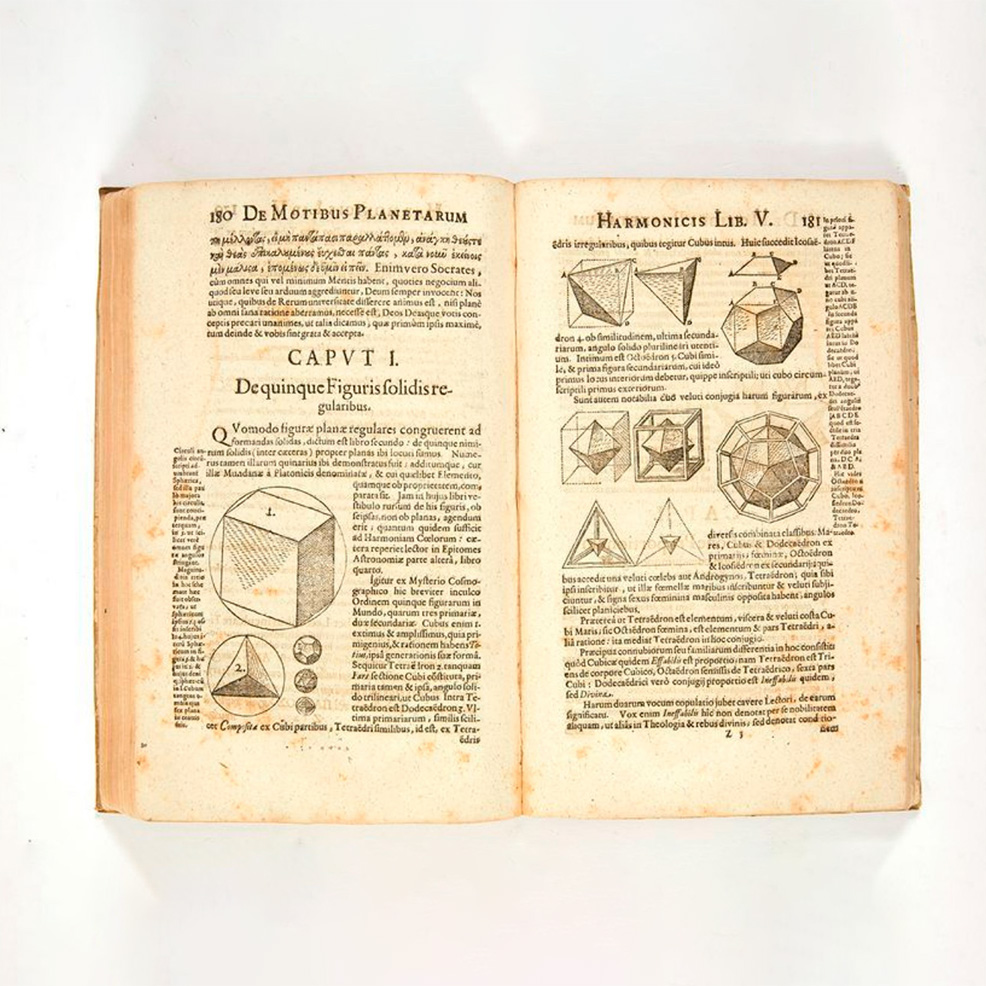 73 298 €Johannes Kepler (1571-1630), Harmonices Mundi libri, 1619, in-folio, édition originale.Paris, Hôtel Drouot, 15 novembre 2019.Pierr