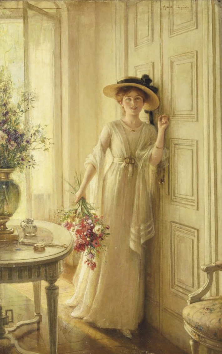 Albert Lynch (1851-1912), Jour de fête, huile sur toile, 107 x 67 cm. Adjugé : 26 650 €