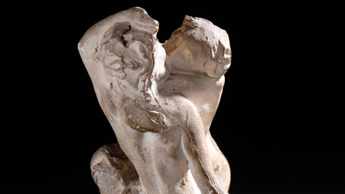 Auguste Rodin (1840-1917), Deux bacchantes s'enlaçant ou La Faunesse et la Nature... Focillon-Baltrusaitis: A Family History of Art