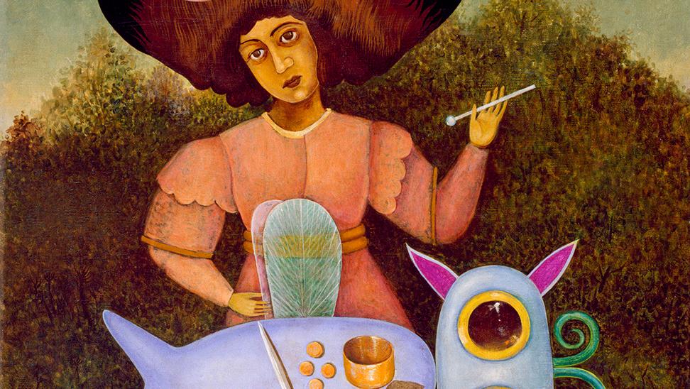 Victor Brauner (1903-1966), Le Surréaliste, 1947, huile sur toile, 60 x 45 cm, collection... Surréalisme et magie. La modernité enchantée à la Peggy Guggenheim Collection