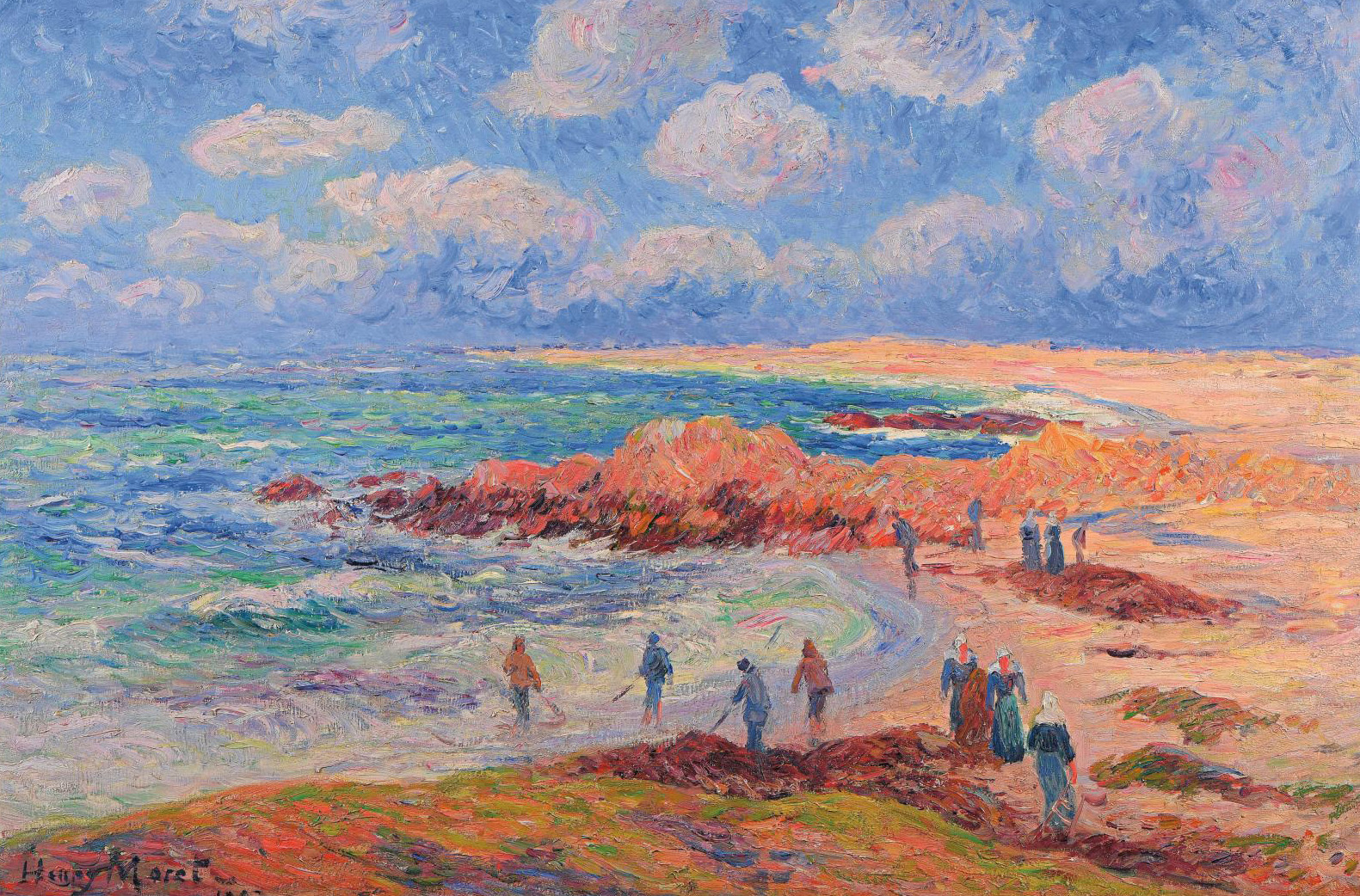 Henry Moret, from Normandy to Brittany