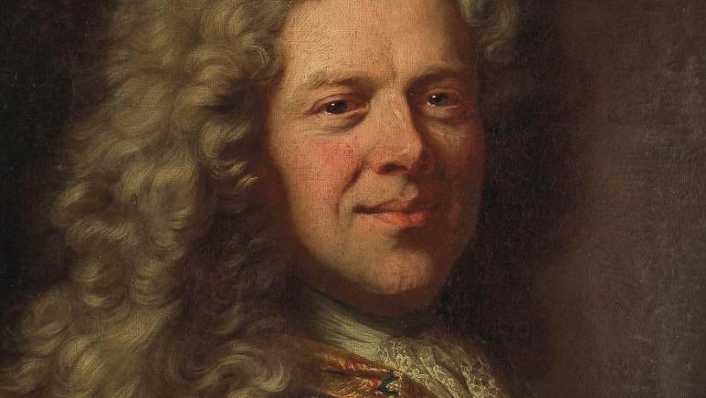 Hyacinthe Rigaud (1659-1743) et atelier, Portrait de Monsieur Jean-Antoine Lullin... Un citoyen suisse disputé