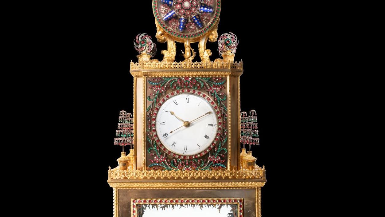China, Qianlong dynasty (1736-1795). Rare and important imperial automaton clock... Collecting History: “Œuvres Choisies” Celebrates Important Art Patrons and Collectors