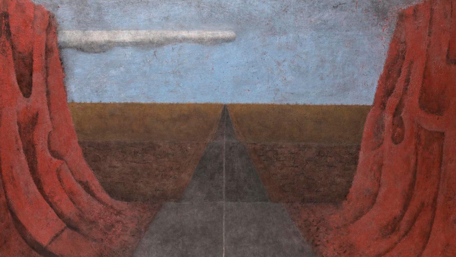Rufino Tamayo (1899-1991), Camino al infinito, 1977, oil on canvas, 130 x 195 cm/51... Rufino Tamayo, the Mexican Painter Passing through Paris