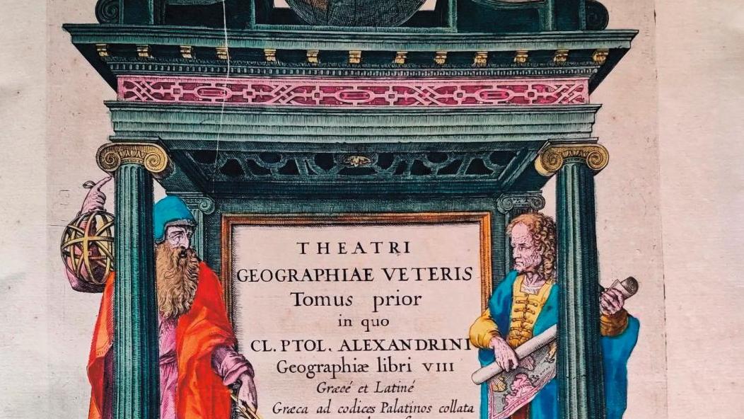 Claudius Ptolémée, Peter Bertius, Jodocus Hondius, Theatri geographiae veteris…,... Voyager tout autour de sa bibliothèque