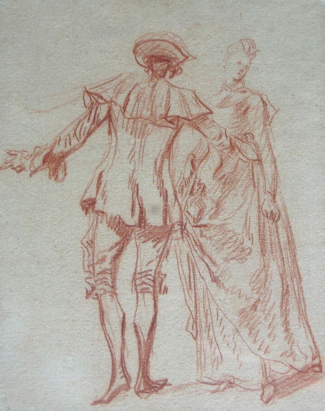 Now Embarking for Cythera with a Drawing by Watteau