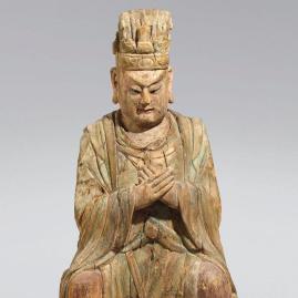 Figure d’un empereur taoïste - Panorama (avant-vente)