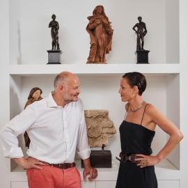 Gabriela et Mathieu Sismann, passion sculpture - Interview