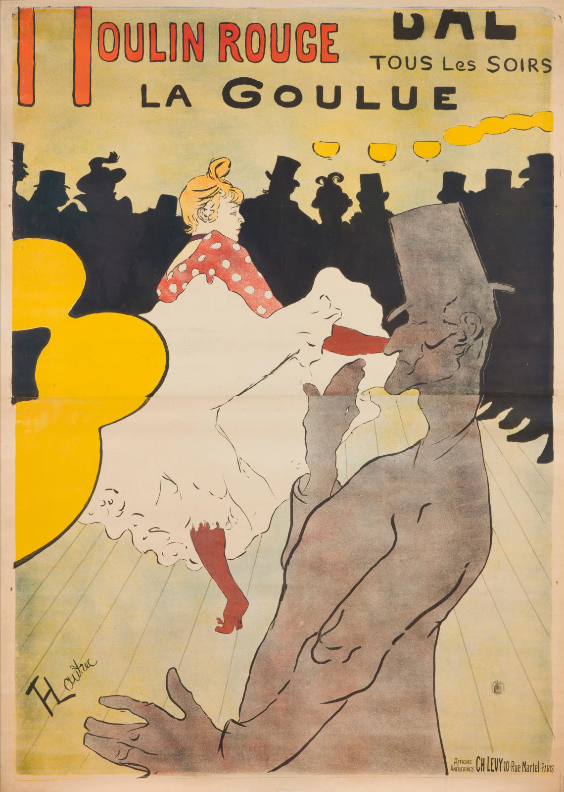 Affectionately nicknamed "the little man" by the can-can girls of the famous Parisian cabaret, Henri de Toulouse-Lautrec (1864-1901) recei