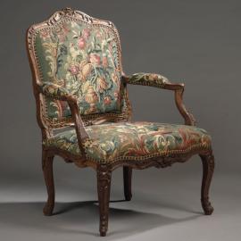 Six fauteuils Louis XV de René Cresson  - Avant Vente