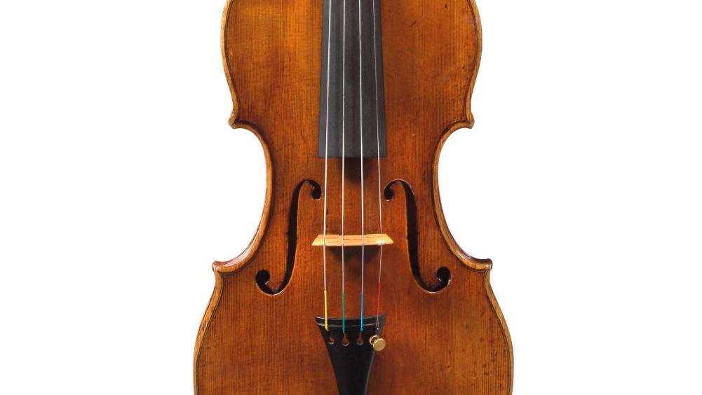 Bartolomeo Giuseppe Guarneri, «del Gesù» (1698-1744), Crémone, 1736, violon, fond... Un violon de Guarneri «del Gesù» millionnaire