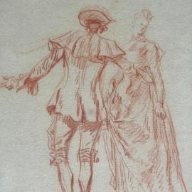 Lots sold - Success for a Mythical Couple by Watteau