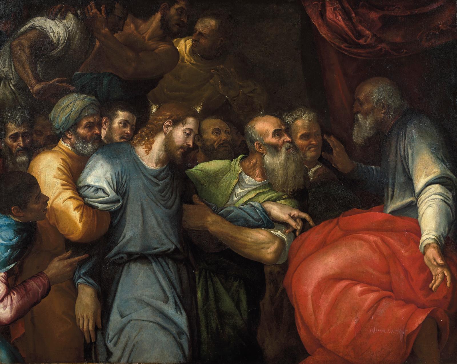 L’œuvre puissante de Giovanni Battista Franco, dit Il Semolei (av. 1510-1561), a tenu ses promesses en décrochant 99 200 €. Le peintre d’o