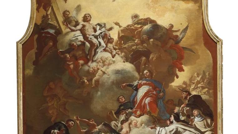 Francesco Solimena (1657-1747), The Triumph of Faith over Heresy Through the Intercession... Solimena Triumphs at Auction