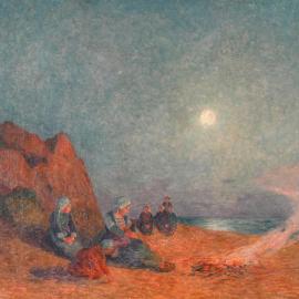 La lumière dans la nuit de Ferdinand Loyen du Puigaudeau - Zoom