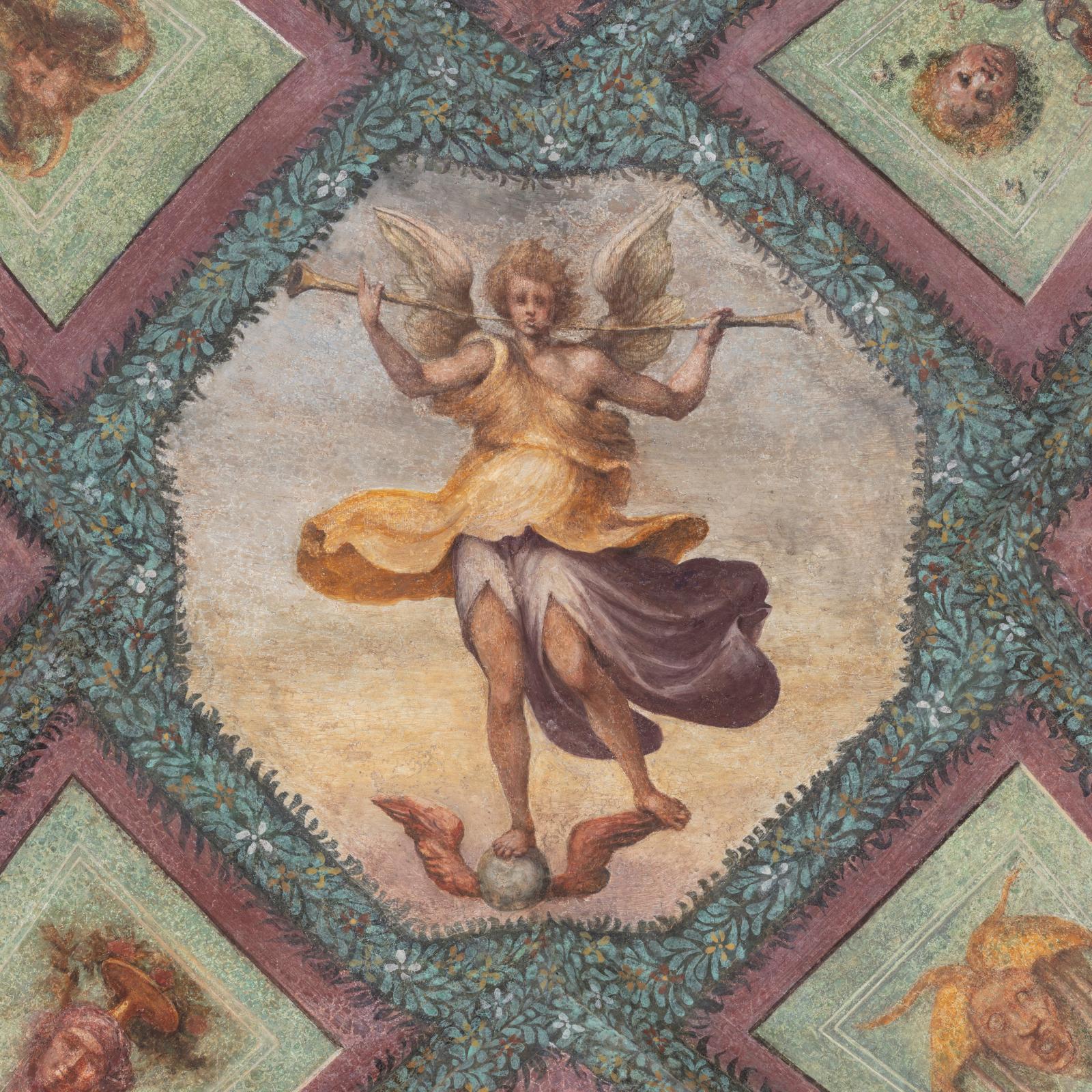 Detail of an allegory in the Hercules Gallery.© Photo Maël Voyer Gadin-Palais princier de Monaco
