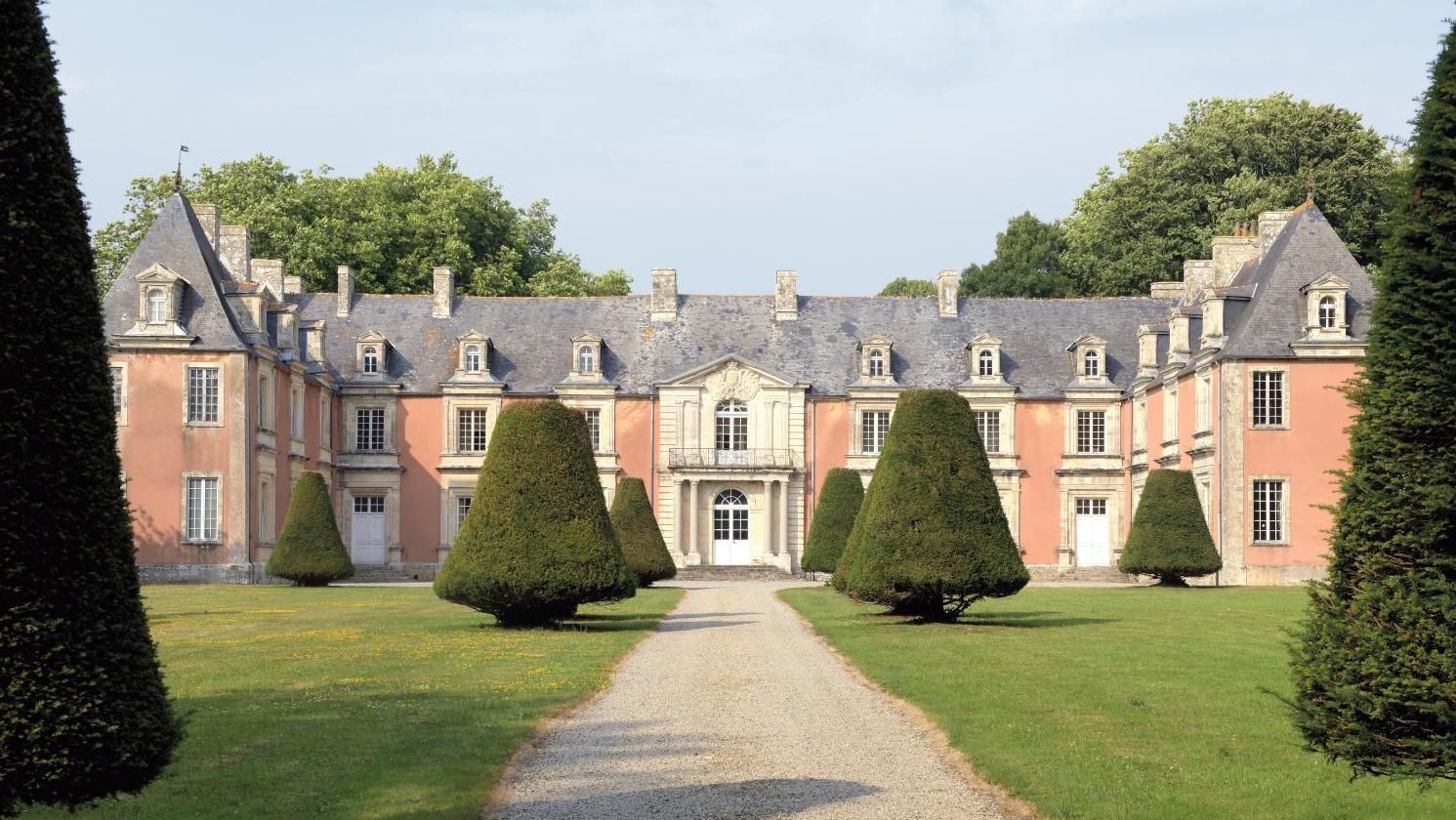 Vue du château de Franquetot, Coigny-Montsenelle Un château à Coigny : des Franquetot aux Talleyrand