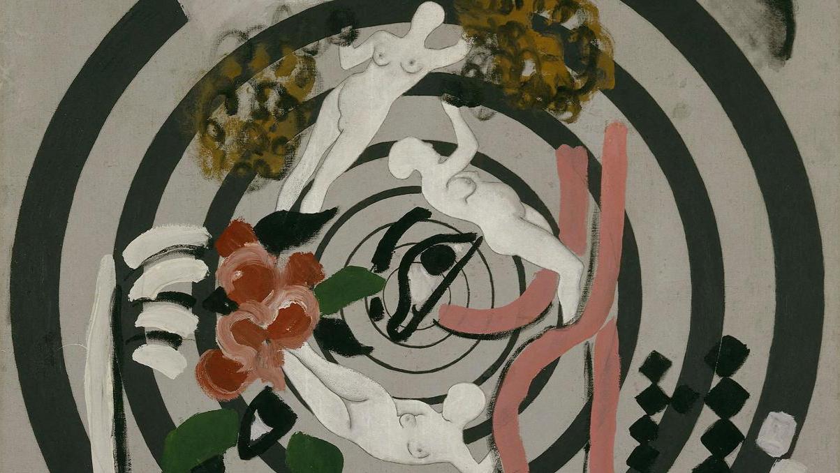 Francis Picabia (1879-1953), Optophone II, 1921-1922, huile et Ripolin sur toile,... Picabia s’invite chez Ingres à Montauban