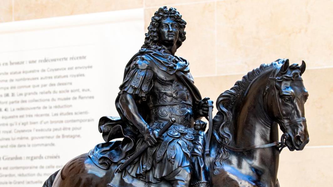 © MC Thibaut CHAPOTOT La statue équestre de Louis XIV par Coysevox