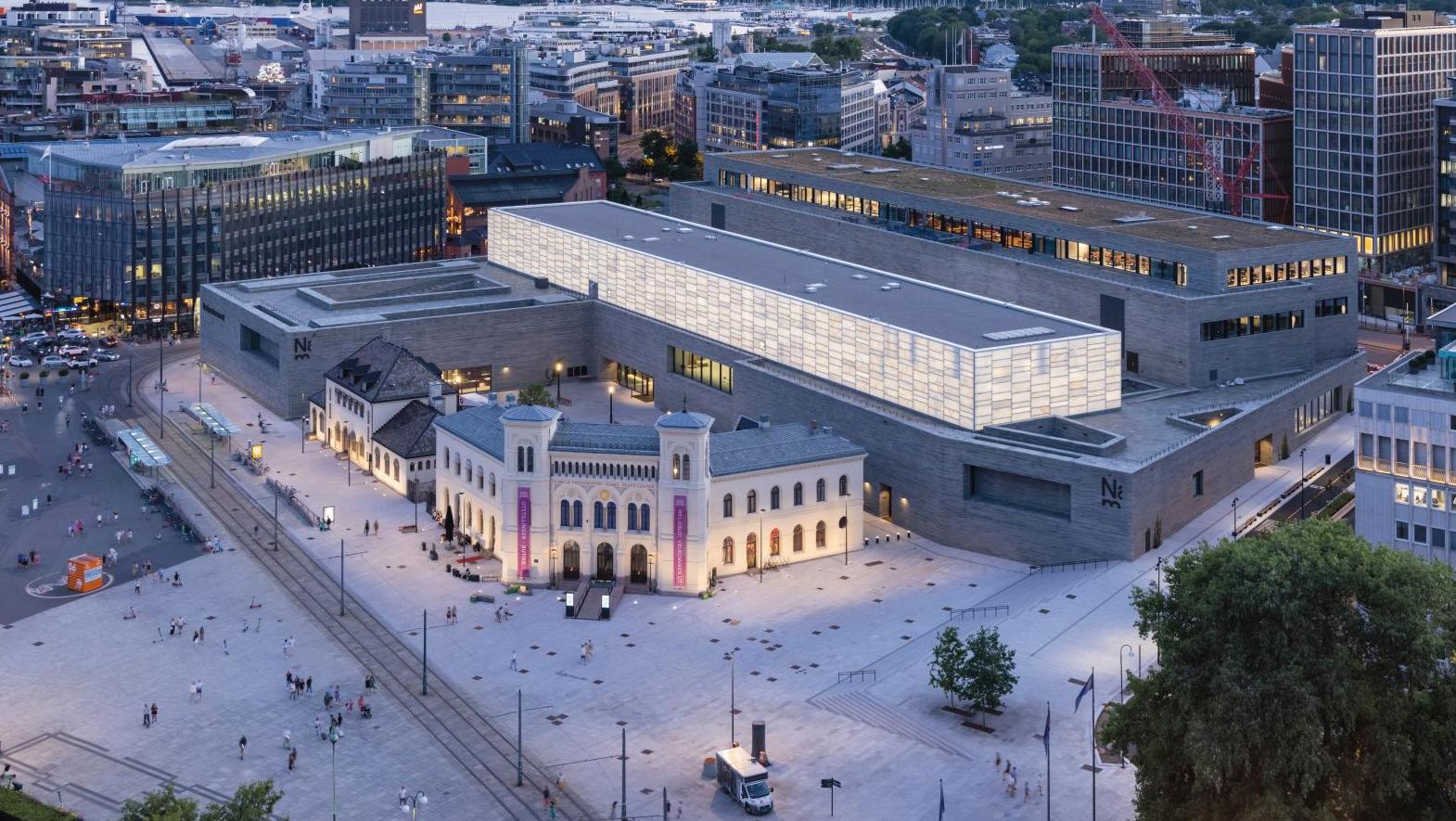 Le musée national d’Art, d’Architecture et de Design de Norvège et l’ancienne gare,... A la découverte du Musée national d’Oslo