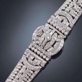 Bracelet ruban, l'élégance art déco  - Panorama (après-vente)
