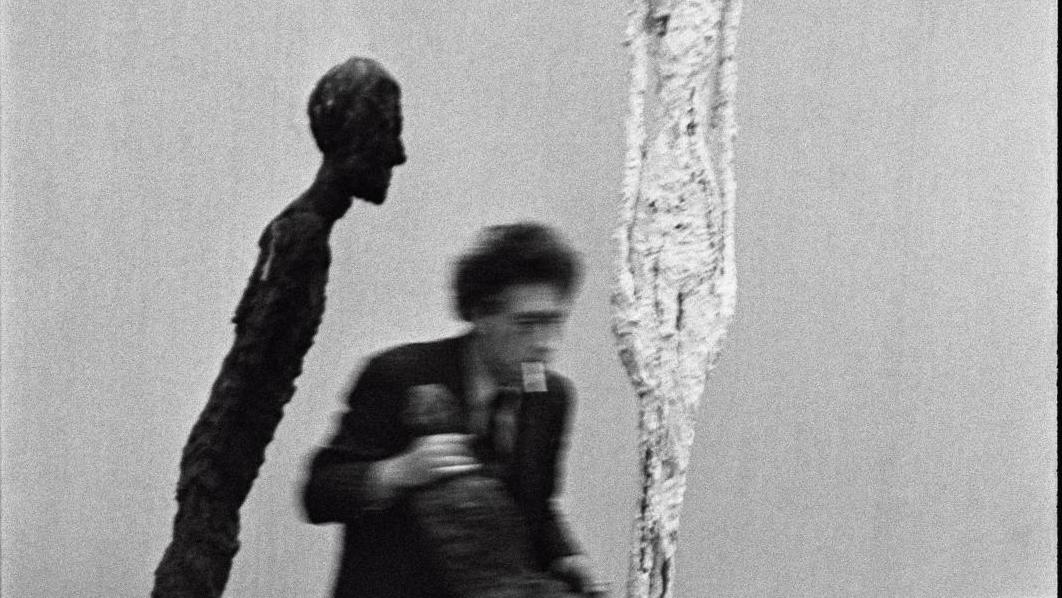 Henri Cartier-Bresson, Alberto Giacometti installant son exposition, galerie Maeght,... Cartier-Bresson chez l’ami Gianadda