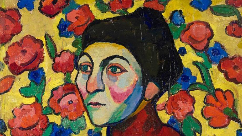 Sonia Delaunay (1885-1979), Philomène, 1907, huile sur toile, 92 x 54,5 cm, dépôt... Céret et l’école de Paris