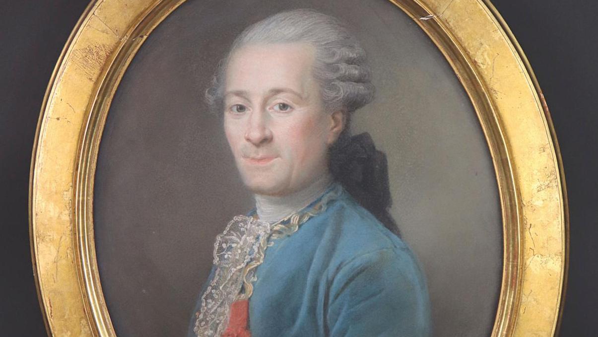 Élisabeth Louise Vigée Le Brun (1755-1842), Portrait de Monsieur Jean-Baptiste Coulon,... Vigée Le Brun, adolescente et déjà virtuose