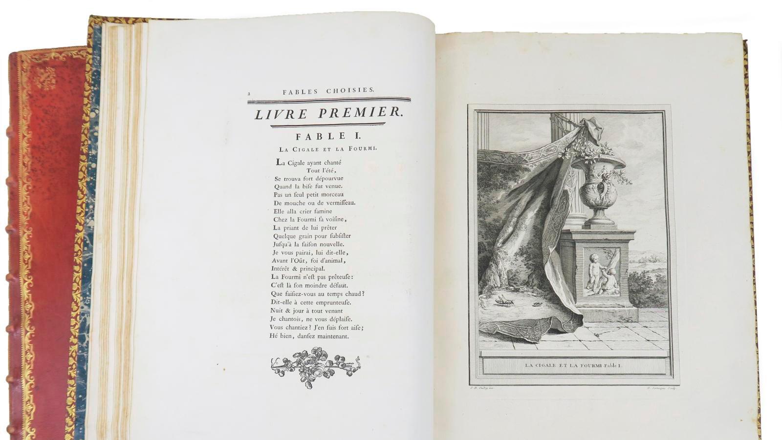 Jean de La Fontaine (1621-1695), Jean-Baptiste Oudry (1686-1755), Fables choisies... Oudry, Foujita and Jouve: A Perfect Trio for Bibliophiles 