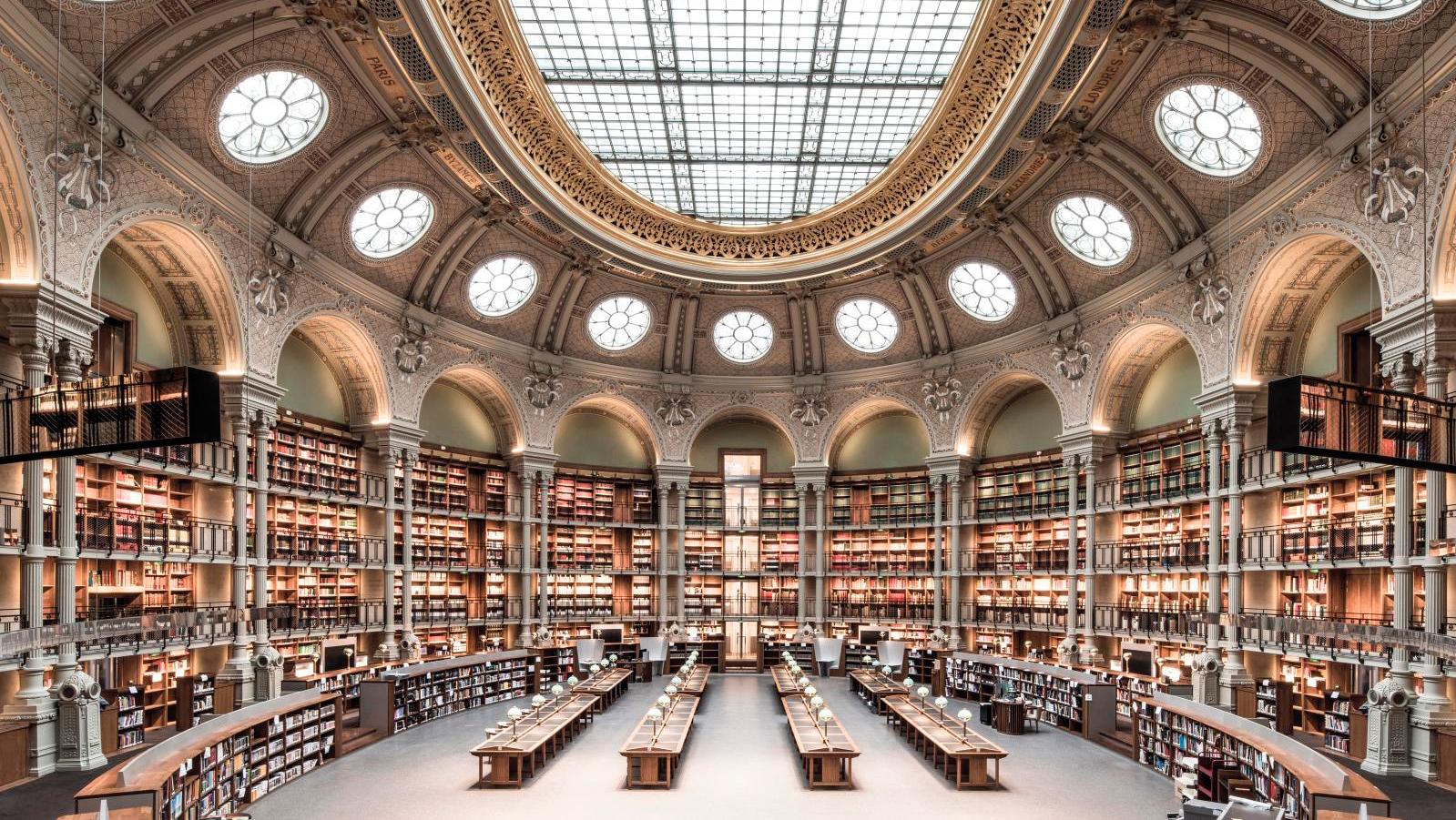 The newly renovated Oval Room.© Jean-Christophe Ballot - BnF - Oppic The Bibliothèque Nationale de France: A Renaissance