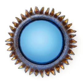 A Blue Mirror by Line Vautrin 