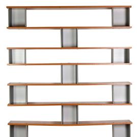 Lots sold - A "Type Plots" Bookcase by Perriand in Saint-Lô