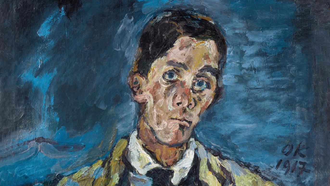Oskar Kokoschka (1886-1980), Autoportrait, 1917, huile sur toile, 79 x 63 cm. © Von... Rétrospective Kokoschka au Musée d’Art moderne de la Ville de Paris