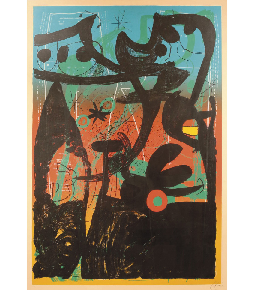 Ombres noires de Miró