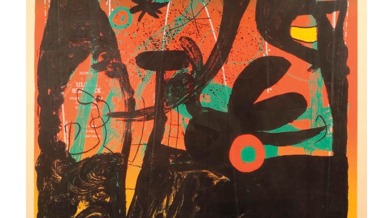 © Successió Miró / Adagp, Paris, 2022  Ombres noires de Miró