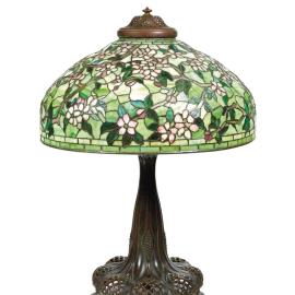 Une lampe Tiffany 1905  - Panorama (après-vente)