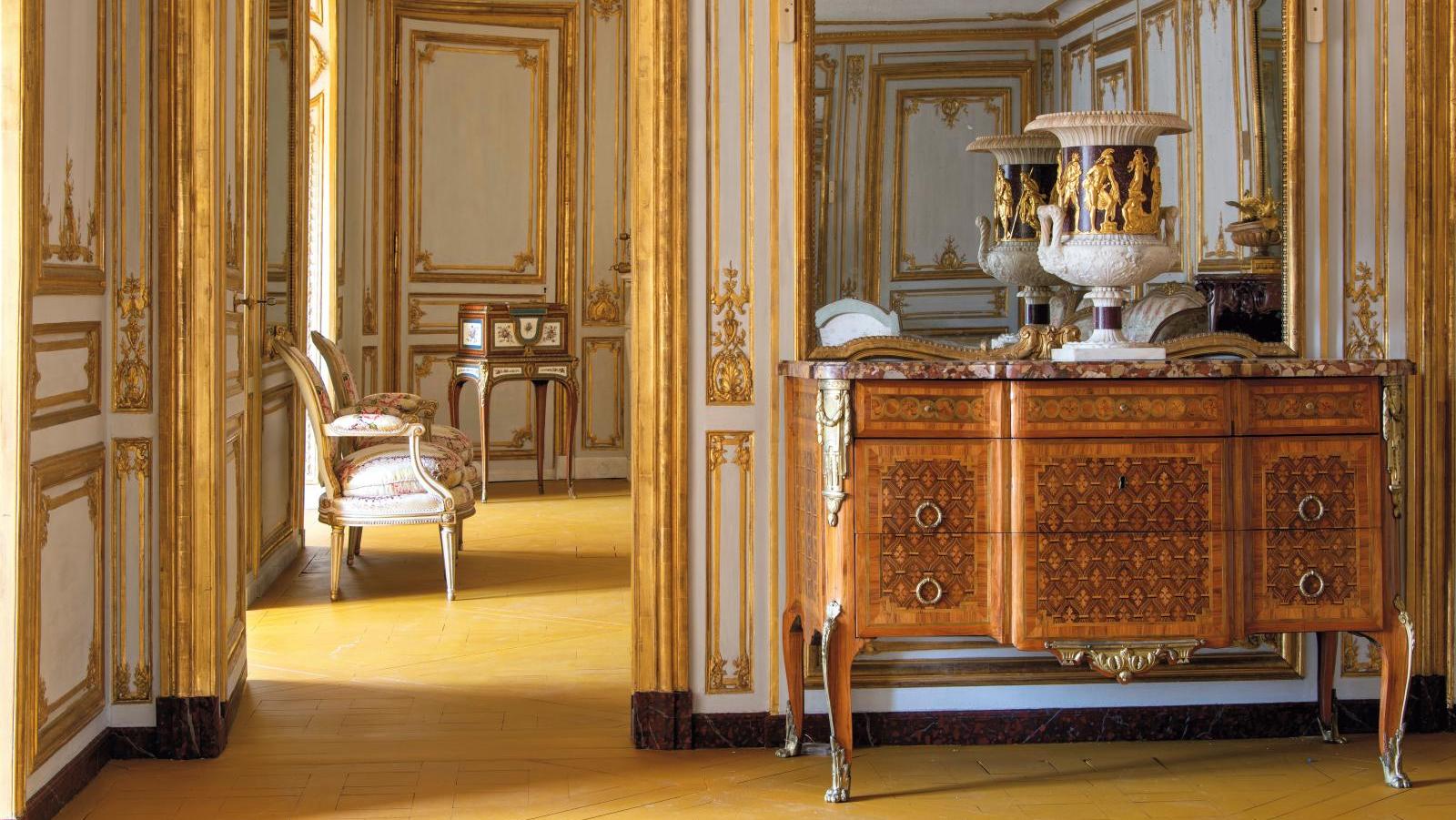 © Château de Versailles, Dist. RMN © Christophe Fouin L’appartement de Madame du Barry à Versailles