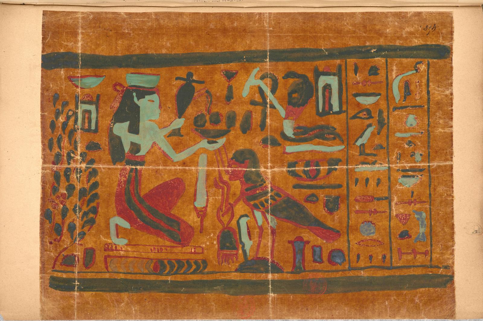 La découverte des hiéroglyphes au musée des beaux-arts de Lyon