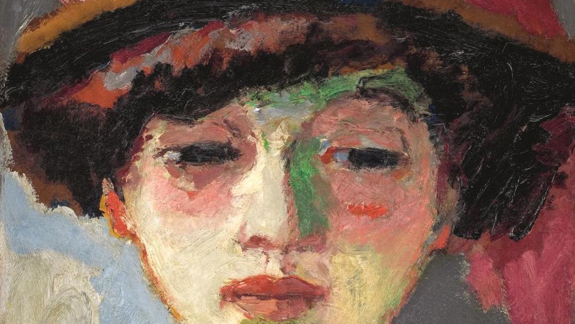 Kees Van Dongen (1877-1968), Fernande Olivier, 1907, huile sur carton, 39 x 35 cm.© Musée... Fernande Olivier et Pablo Picasso au musée de Montmartre