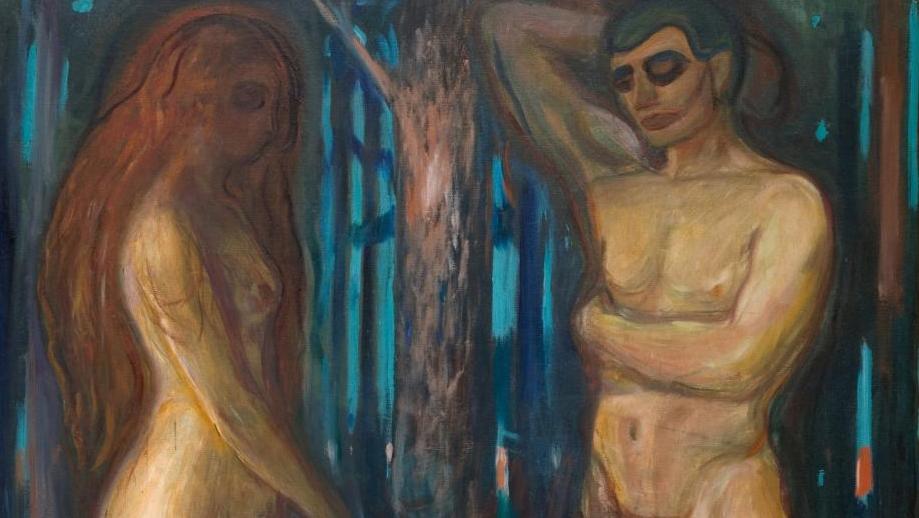 Edvard Munch, Métabolisme. Vie et Mort (Stoffveksling. Liv og død), 1898-1899, huile... Edvard Munch au musée d’Orsay
