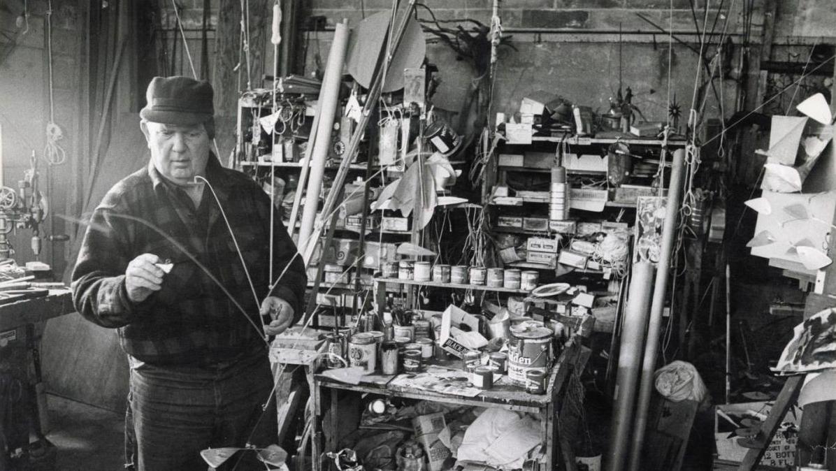 Rapho - Michel Desjardins (1932-2019), Alexander Calder, mai 1962, tirage argentique... Gamma, Rapho et Keystone : des archives essentielles