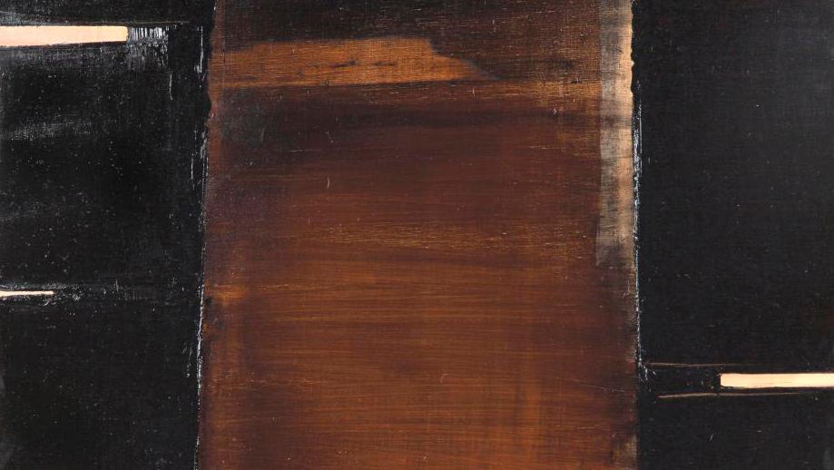 Pierre Soulages (1919-1922), Peinture 102 x 81 cm, 30 mai 1981, 1981, oil on canvas,... Pierre Soulages, Light as Material
