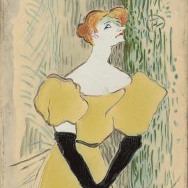 Yvette Guilbert par Toulouse-Lautrec - Avant Vente