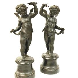Amours en bronze du XVIIIe siècle - Panorama (après-vente)