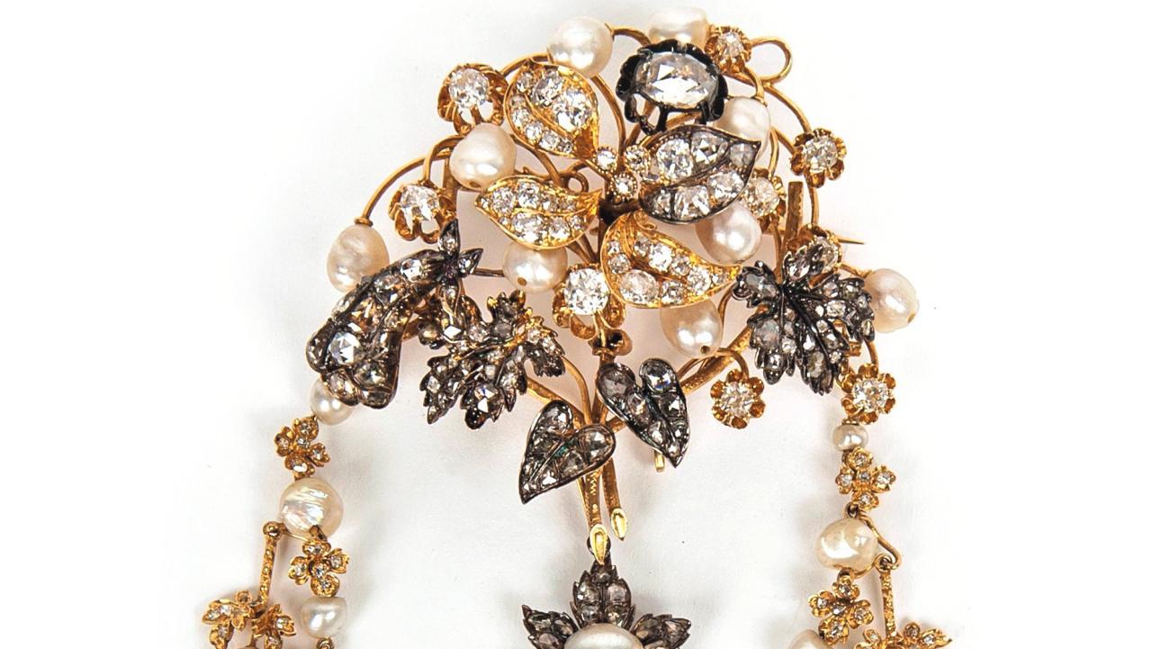   Bijoux en or, perles et diamants 