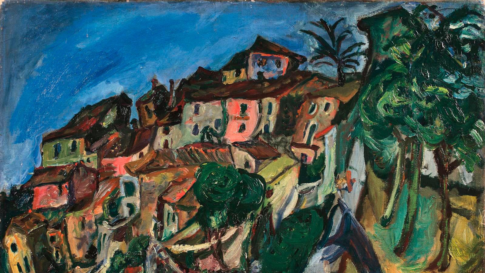 Chaïm Soutine (1893-1943), Paysage animé en Provence (Animated Landscape in Provence),... The Expressionist Landscape, Soutine-Style